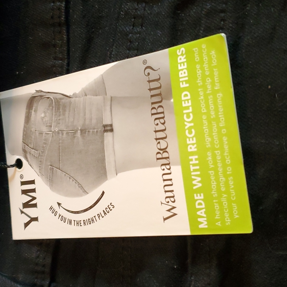 WBB YMI Black Jean Shorts Size 20W